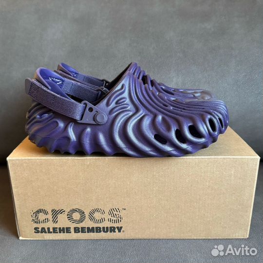 8 US Crocs x Salehe Bembury Pollex Clog Ube