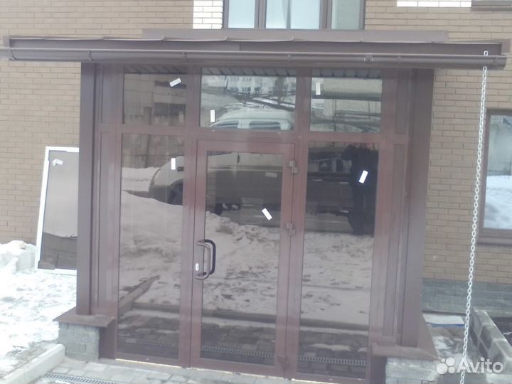 Остекление беседки веранды крыльца бани коттеджа