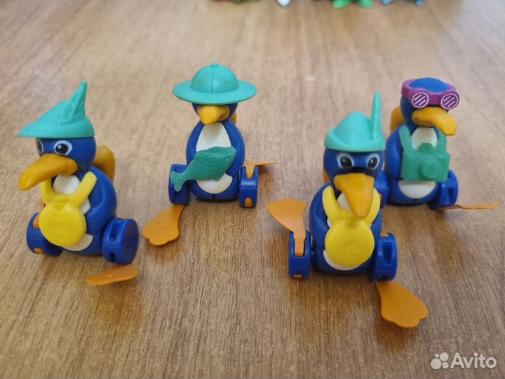 Игрушки из киндера 90х