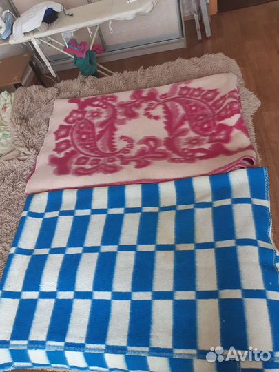 Одеяло шерстяное 4 шт