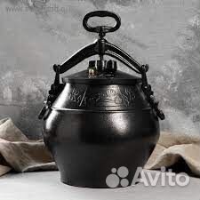 Афганский казан черный 12л