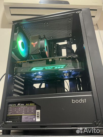 Игровой пк i3 10100f/1070 jetstream