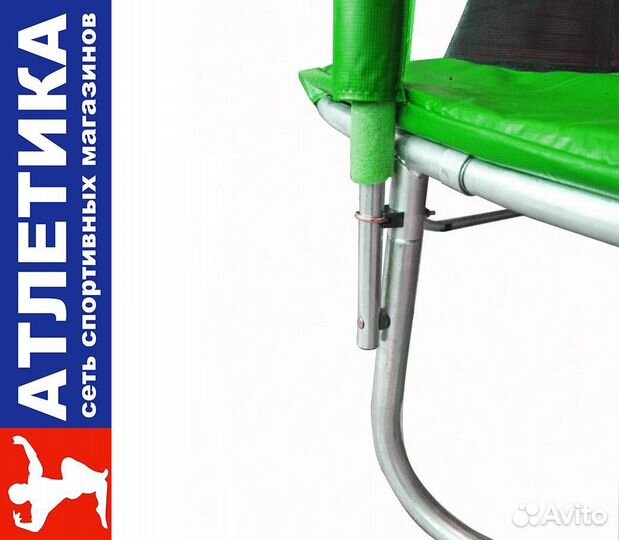 Уличный каркасный батут 10FT c сеткой