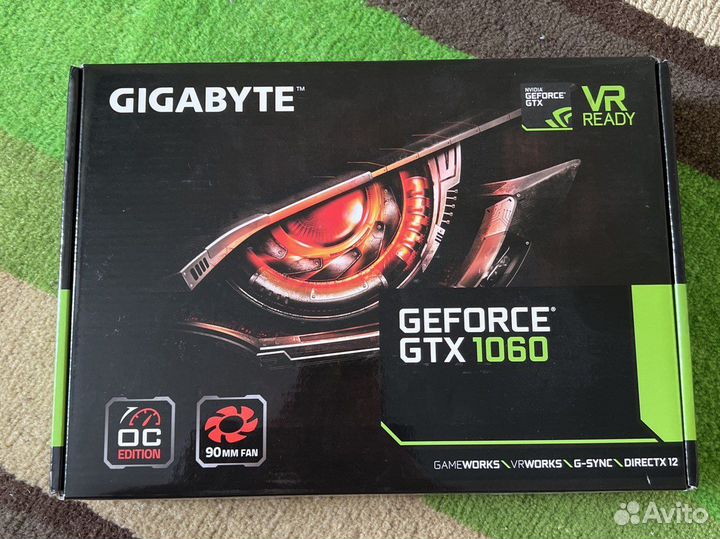 Видеокарта Gigabyte GeForce GTX 1060 3GB