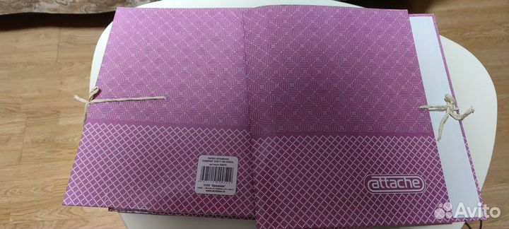 Папка архивная на завязках attache 3см A4 (2 шт)