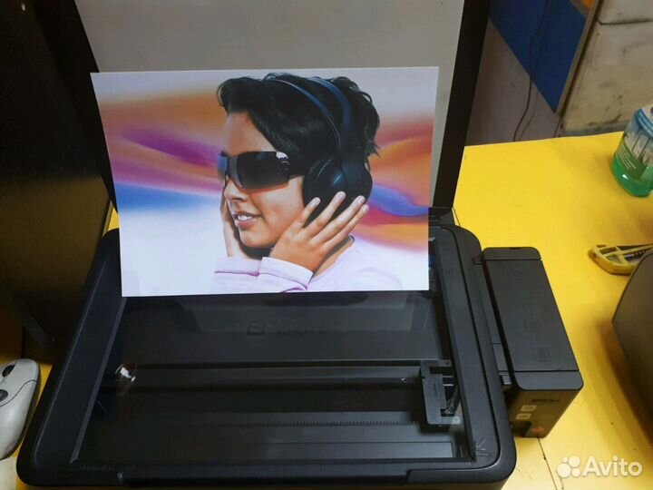 Мфу цветное струйное Epson L210