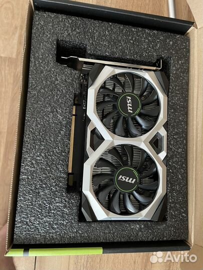 Видеокарта gtx 1650 msi