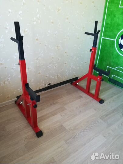 Стойка под штангу с подстраховкой (RED)