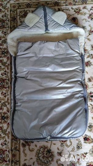 Теплый конверт в коляску