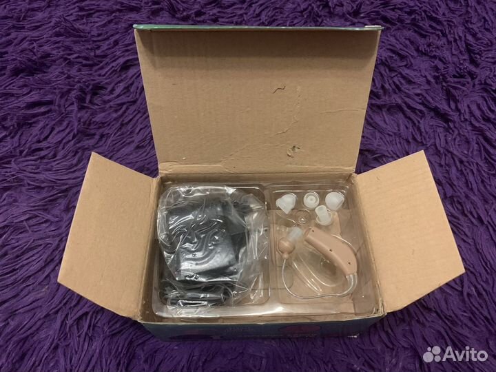 Заушный слуховой аппарат новый