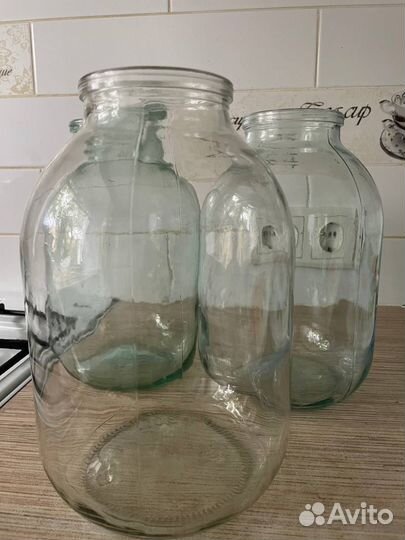 Банки стеклянные 3 литра