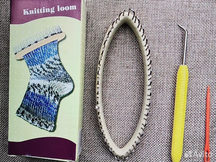 Приспособление для вязания гетр и носков