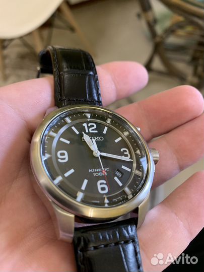 Seiko kinetic 552392 часы