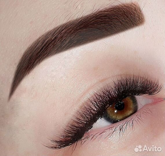 Наращивание,Ламинирование ресниц, бровей