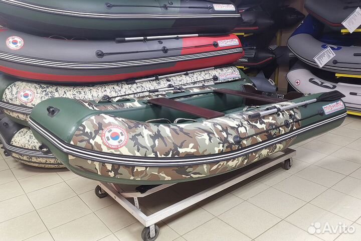 Лодка mishimo PRO 315 (Камуфляж пиксель)