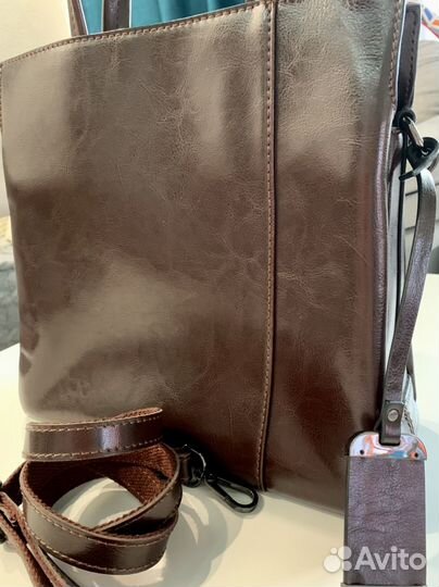 Кожаная сумка