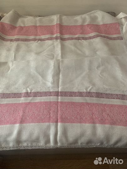 Скатерть лен новая