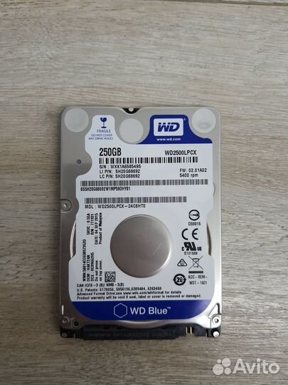 Жесткий диск 2,5 дюйма Рабочий