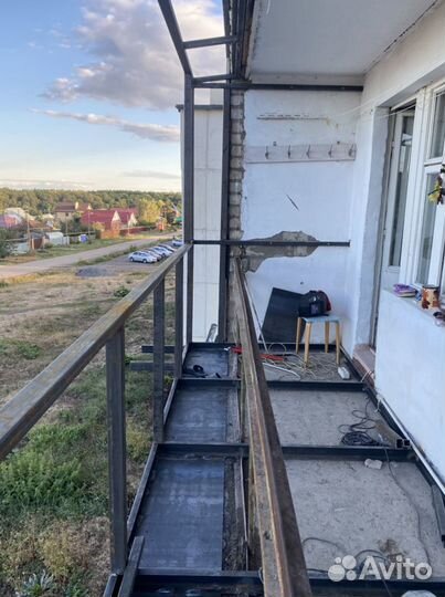 Расширение балкона