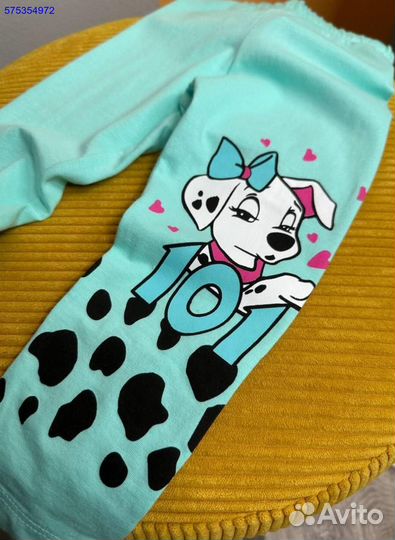 Лосины на девочку, 101 долматинец