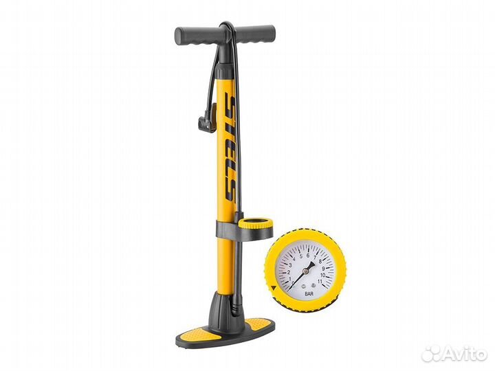 Насос для велосипеда с манометром THP-2001A