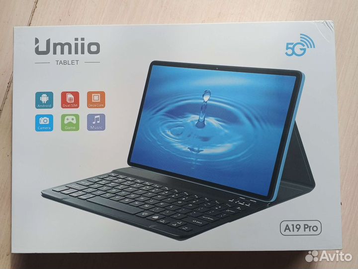 Планшет umiio a19 pro 6 гб оперативка 128гб