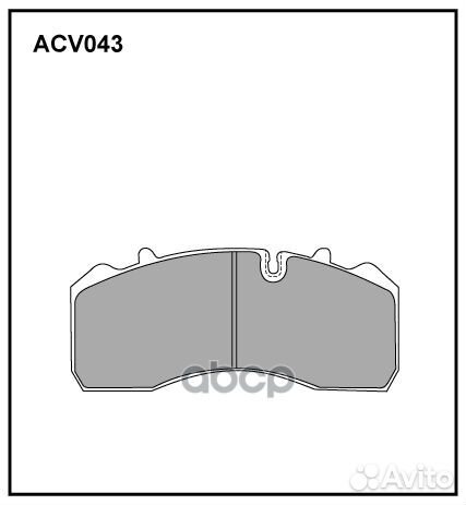 Колодки тормозные дисковые WVA (20995 29095 290