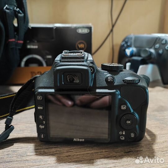 Зеркальный фотоаппарат Nikon D3400 Б/У