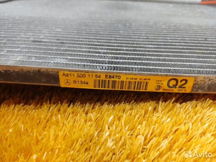 Радиатор кондиционера Mercedes-Benz E-Class W211