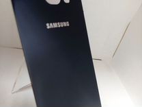 Задняя крышка Samsung S6 edge G925 синяя ориг