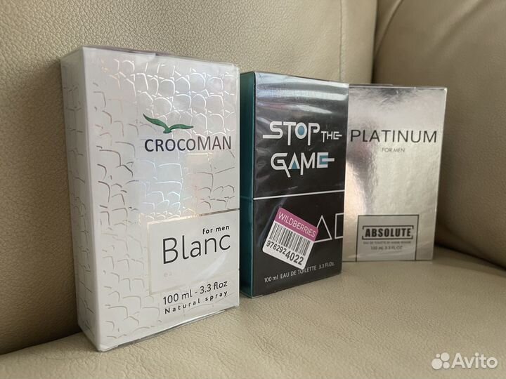 Новая мужская туалетная вода, 100 мл