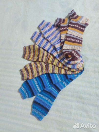 Носки вязаные