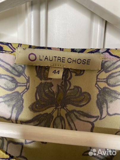 Топ натуральный шелк новый на M