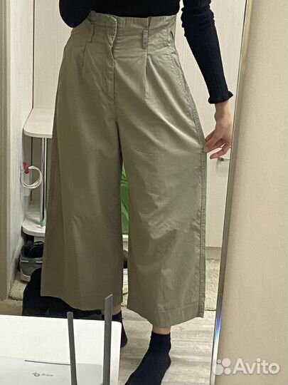 Широкие брюки h&m