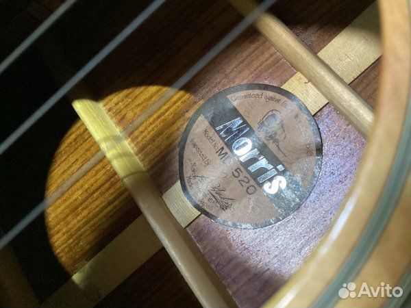 Акустическая гитара Morris md-520 Made in Japan