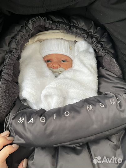 Конверт зимний на овчине