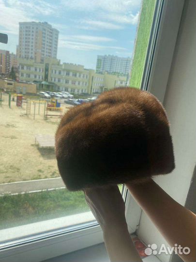 Шапка норковая