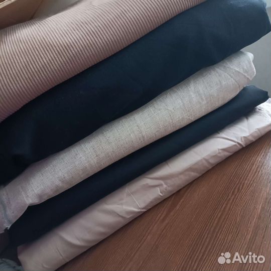 Ткань хлопок и лен