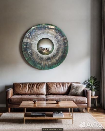 Дизайнерское зеркало oculus DUA mod. 037