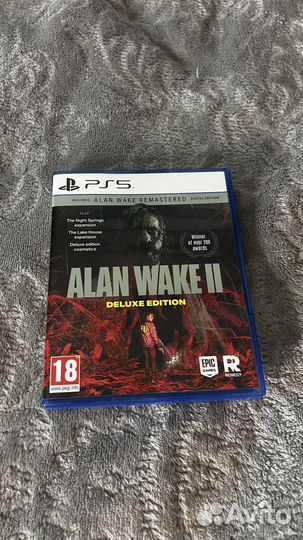 Alan wake 2 ps5 диск