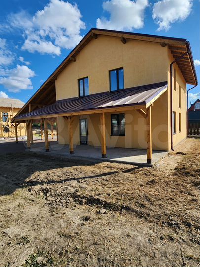 Коттедж 124 м² на участке 10 сот.