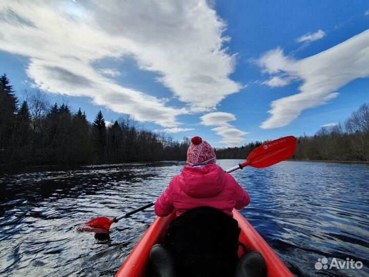 Байдарка двухместная blau SEE kraken-2 премиум
