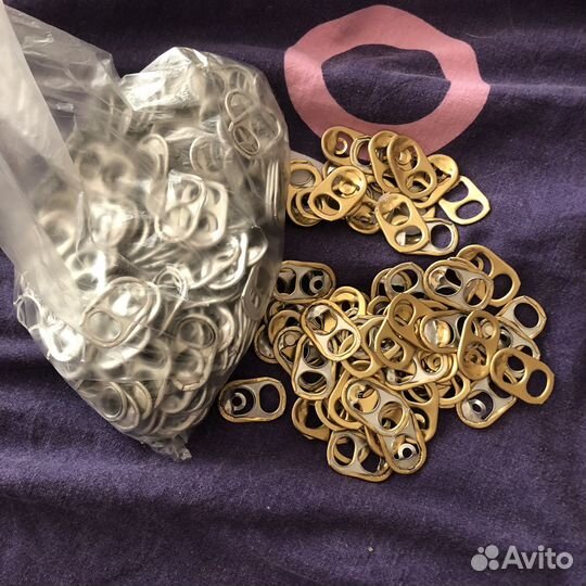 Крышечки от аллюминевых банок для рукоделия