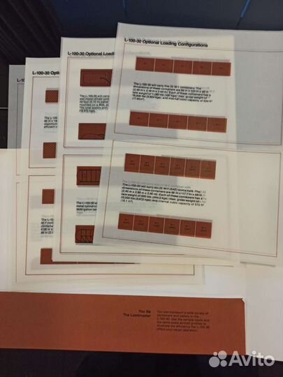 Рекламная брошюра Lockheed L 100-30 Геркулес