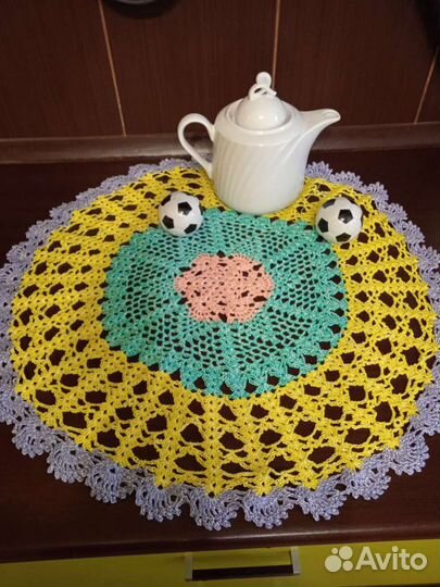 Салфетки связанные крючком