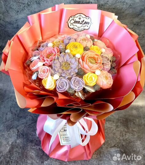 Шоколадные букеты/ Подарок на День Рождение