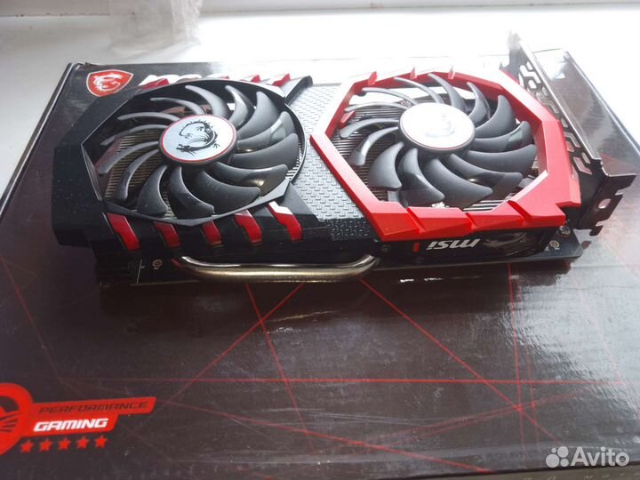 Видеокарта MSI gtx 1050 ti gaming X 4G