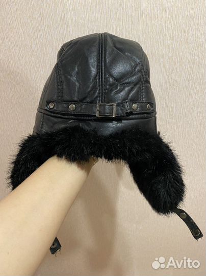 Шапка ушанка мужская