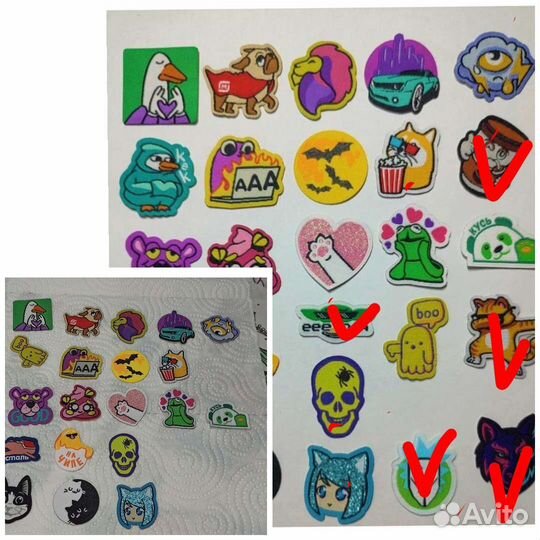Стикерсы магнит
