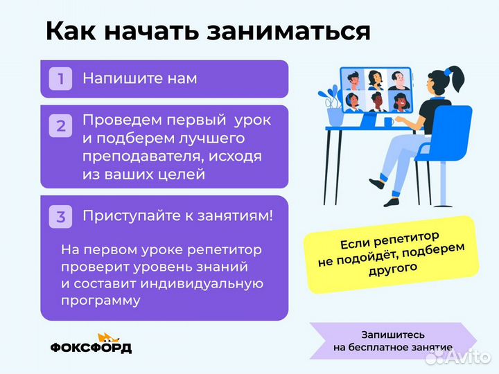 Репетитор начальных классов. Онлайн